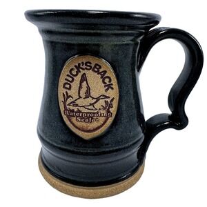 Millstadt Pottery Duck Back Waterproofing Sealer Limited Edition‎ Handturned Mug